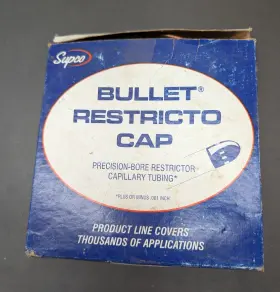 BC44X12 SUPCO Bullet Restricto Cap Tubing Copper Tube