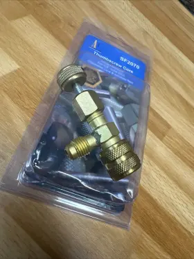 SF2070 SUPCO Refrigeration Access Valve Thumbscrew Core Fla #2
