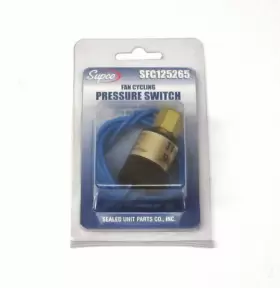 SFC125265 SUPCO Condenser Fan Cycling Switch Close Hvac