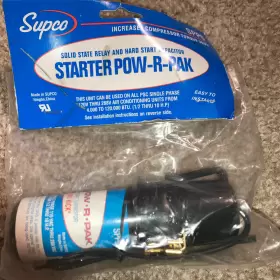 SPP-5 SUPCO Start Capacitor Pow Pak Relay Kit