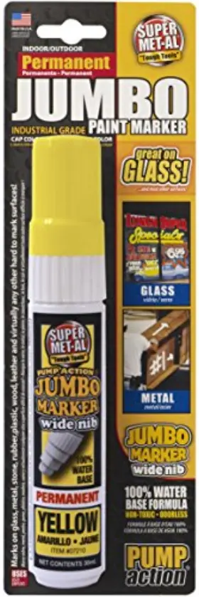 2166135 SUPER MET-AL Permanent Water Based Pump Action Marker #3