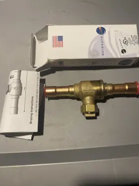 586WBS-4SW SUPERIOR Hvac Refrigeration Ball Valve Port