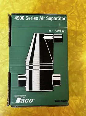 49-075C-2 TACO Air Box Separator Sweat