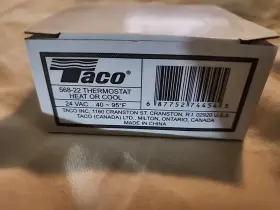 568-22 TACO Heat Thermostat