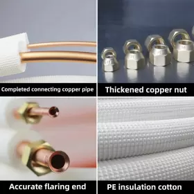 766647043915 TADERUILY Air Conditioning Copper Tubing Pipe Pe #2