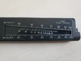 1330 TAYLOR SYBORN Sling Psychrometer Hvac Hrac Relative #3