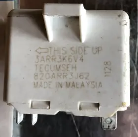 820ARR3J62 TECUMSEH Compressor Start Relay Ge Refrigeration