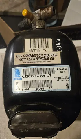 AE334AT-663-J7 TECUMSEH Compressor