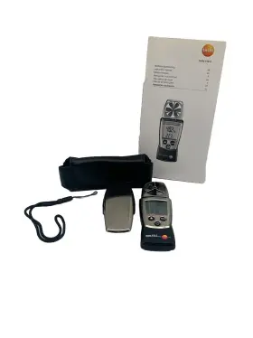 410-2 TESTO Vane Anemometer Air Flow Meter Temperature