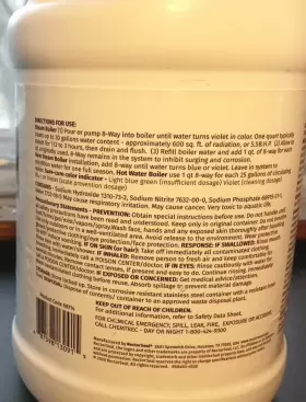 68714 THE RECTORSEAL CORPORATION Boiler Water Treatment #3