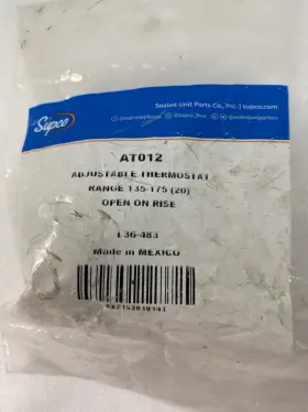 AT012 THERM-O-DISC Snap Thermostat