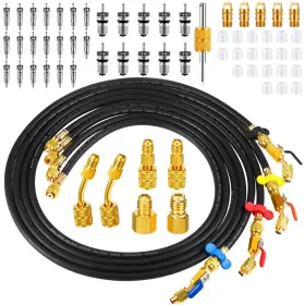 JYD-THRELACO-0622 THRELACO Refrigerant Charging Hose Angled