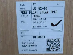 J7.5X-10-2 TLV Box Cast Iron Float Steam Trap #3