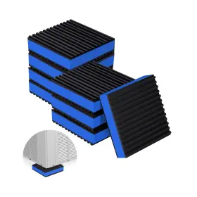 63-8P-3 TOLANBBT Pack Rubber Anti Vibration Pads Eva
