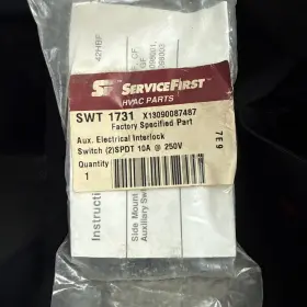 1731 TRANE Service First Electrical Interlock Switch