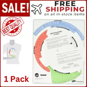 735090523008 TRANE Ductulator Sleeve Duct Sizing Calculator