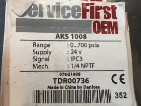 AKS1008 TRANE Danfoss Aks Pressure Transmitter