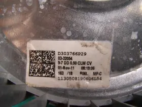 D303766P29 TRANE AMERICAN STANDARD ICP Blower Wheel Clw Cv #2