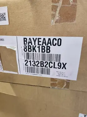 BAYEAAC08BK1BB TRANE American Standard Electric Heater
