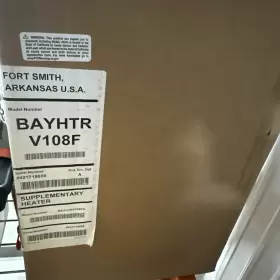 BAYHTRV108F TRANE Heater #2
