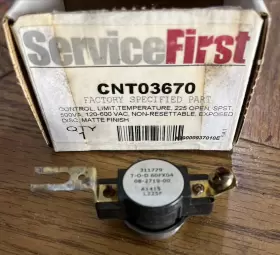 CNT3670 TRANE Limit Switch Spst #2