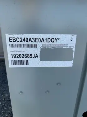EBC240A3E0A1DQY TRANE Selling Rtu