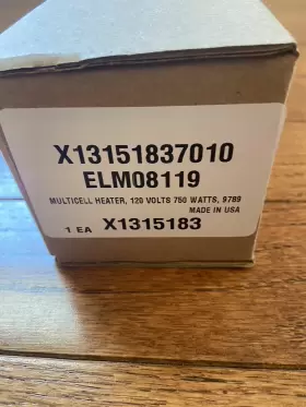 ELM08119 TRANE Oil Heater Volts Watts