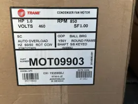 MOT09903 TRANE Phase Motor Rpm
