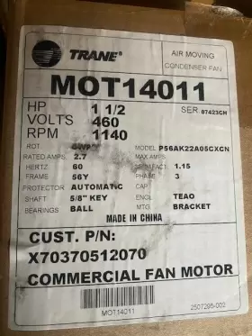MOT14011 TRANE Motor