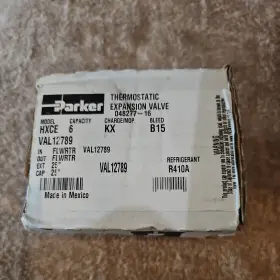 VAL12789 TRANE Service First Tons Thermostatic Expansion Hxce