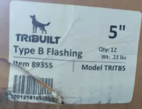 89355 TRIBUILT Vent Flashing Box