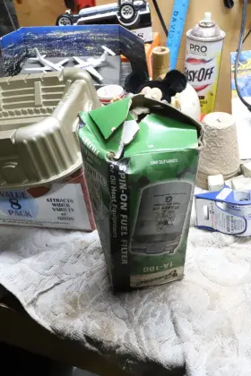 1A-10G TURET-ON /GARBER TYPE SPIN-ON FUEL FILTER Oil Box