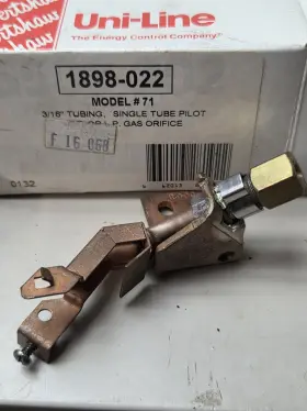 1898-022 UNI-LINE Single Tube Pilot Gas