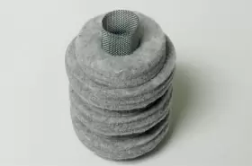 88CR UNIFILTER Fuel Oil Filter Wool Felt #2