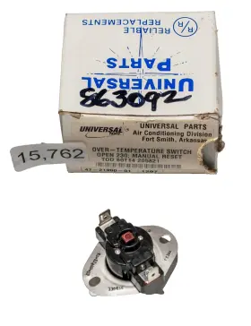 47-21900-01 UNIVERSAL PARTS Temperature Switch Rheem