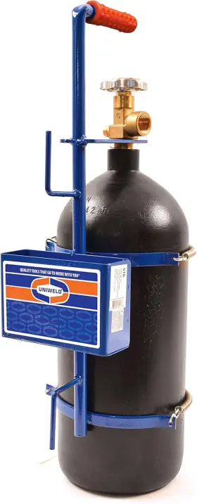 445003890877 UNIWELD Stand Feet Nitrogen Tank #2