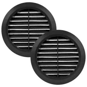 751037233928 VENT SYSTEMS Pack Soffit Cover Round Air Louver