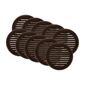 751037237575 VENT SYSTEMS Soffit Cover Flange Pack Round Air