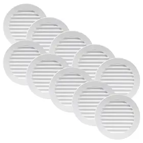 751037239579 VENT SYSTEMS Pack Soffit Cover Round Intake Air