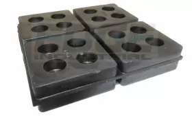 Vibro-pad VIBRATION PAD Anti Isolation Pads Rubber Waffle Typ #3