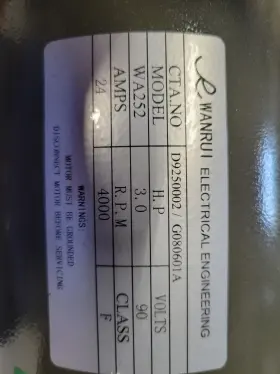 D9250002 WANRUI Rpm #2