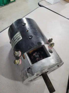 7600084 WARFIELD ELECTRIC Motor Front Endbell Gear #3