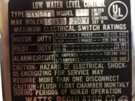 89S-101 WATTS Water Level Control Sav Internal Float #2