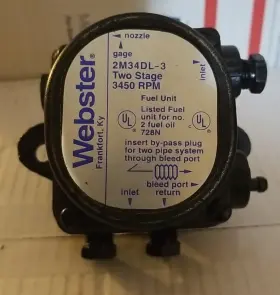 2M34DL-3 WEBSTER Pump Rpm