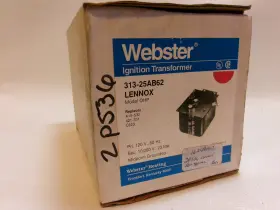 31325AB62 WEBSTER Lennox Ohp Oil Burner Ignition Transformer