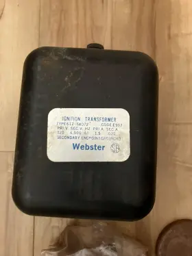 612-6A072 WEBSTER Ignition Transformer Typ #2