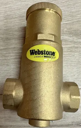 H-74004 WEBSTONE Air Separator Vent Head Coalescing