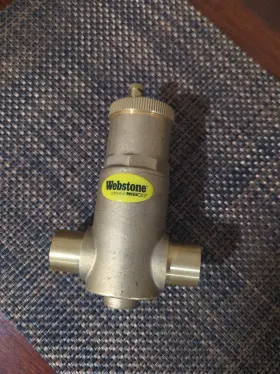 H-75005 WEBSTONE Air Separator Vent Head Coalescing
