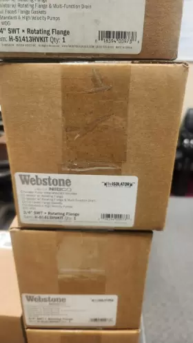 51413HVKIT WEBSTONE VALVE Sweat Circulating Pump Flange Set