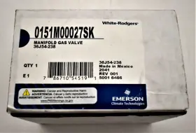 0151M00027S WHITE-RODGERS Manifold Gas Valve
